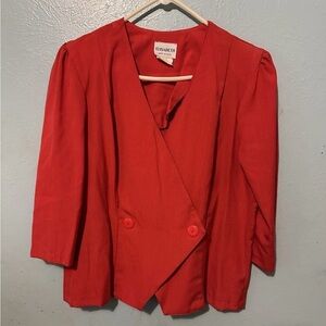 Women's Classic Red Blazer